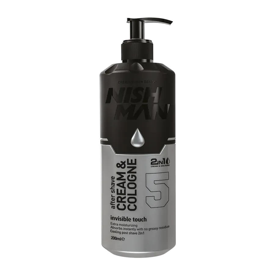 AFTER SHAVE CREAM + COLOGNE 2in1 05 INVISIBLE TOUCH