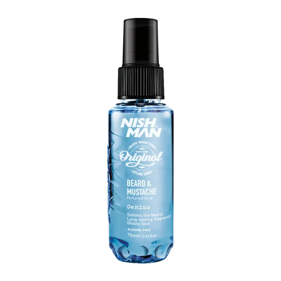 BEARD&MUSTACHE PARFUM GENIUS (ALCOHOL FREE)