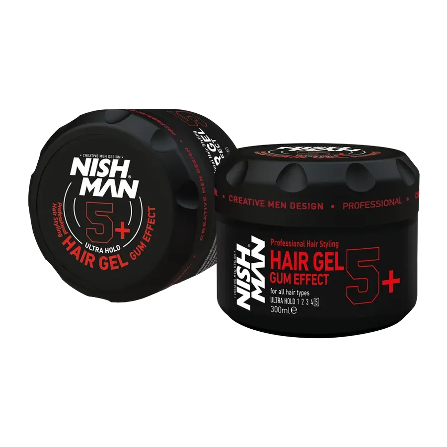 ULTRA HOLD HAIR STYLING GEL GUM EFFECT 5+