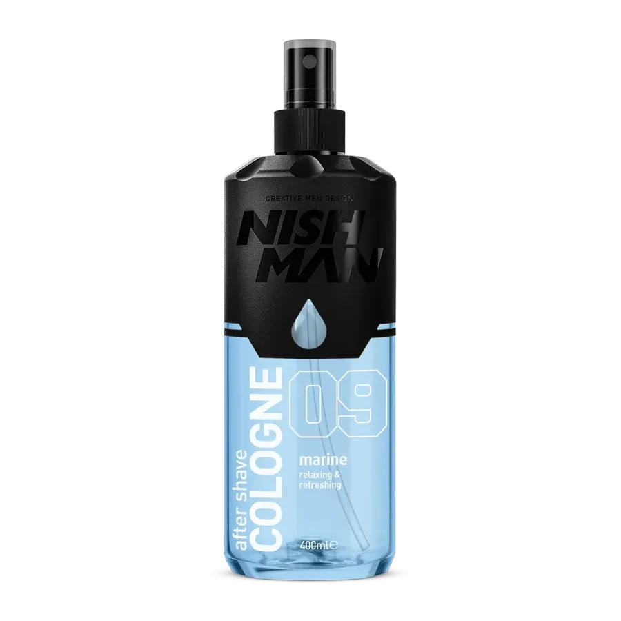 AFTER SHAVE COLOGNE NO:09 MARINE 400 ML