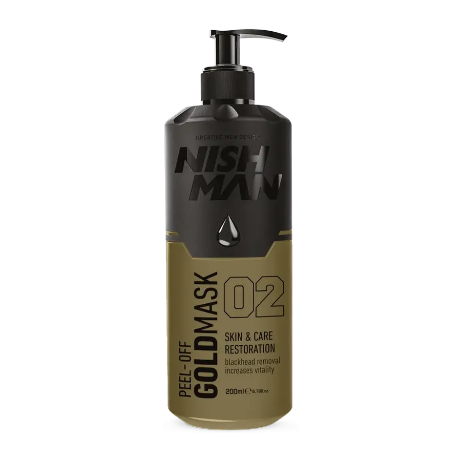 GOLD PEEL-OFF MASK With PUMP