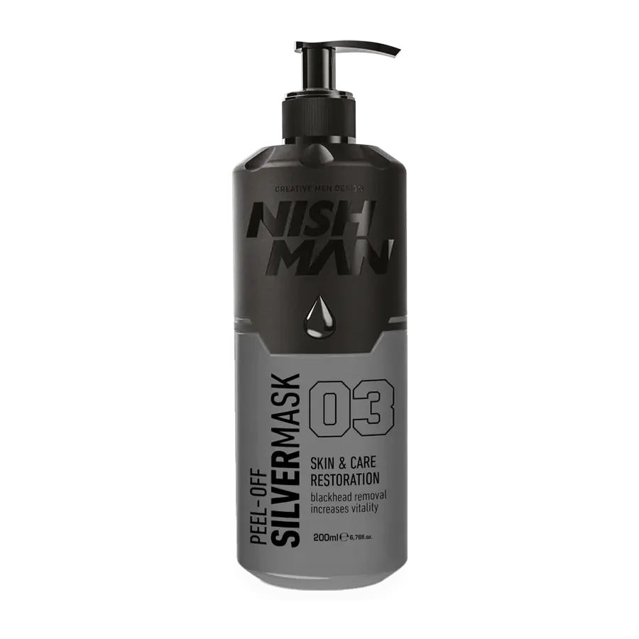 PEEL-OFF SILVER MASK 03 200 ML