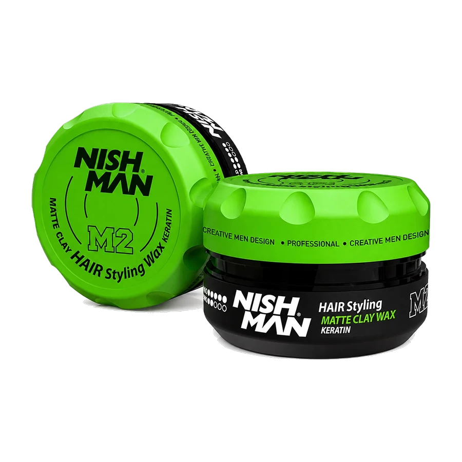 MATTE CLAY HAIR STYLING WAX KERATIN M2