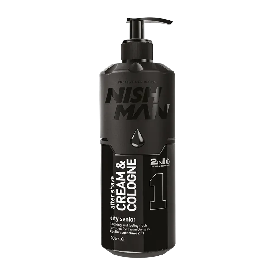 AFTER SHAVE CREAM + COLOGNE 2in1 01 CITY SENIOR