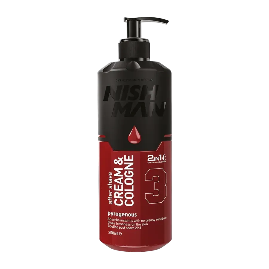AFTER SHAVE CREAM + COLOGNE 2in1 03 PYROGENOUS