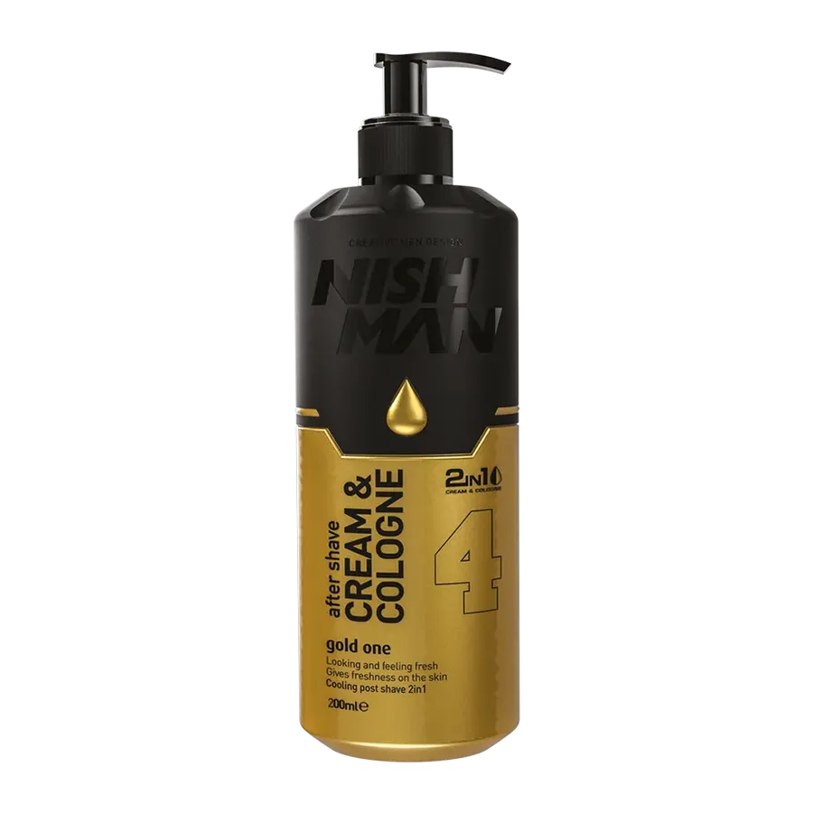 AFTER SHAVE CREAM + COLOGNE 2in1 04 GOLD ONE
