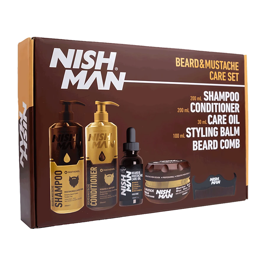 BEARD & MUSTACHE CARE SET